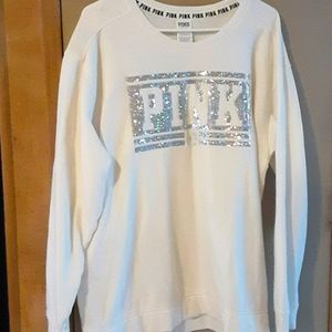 Pink" by VS sweatshirt